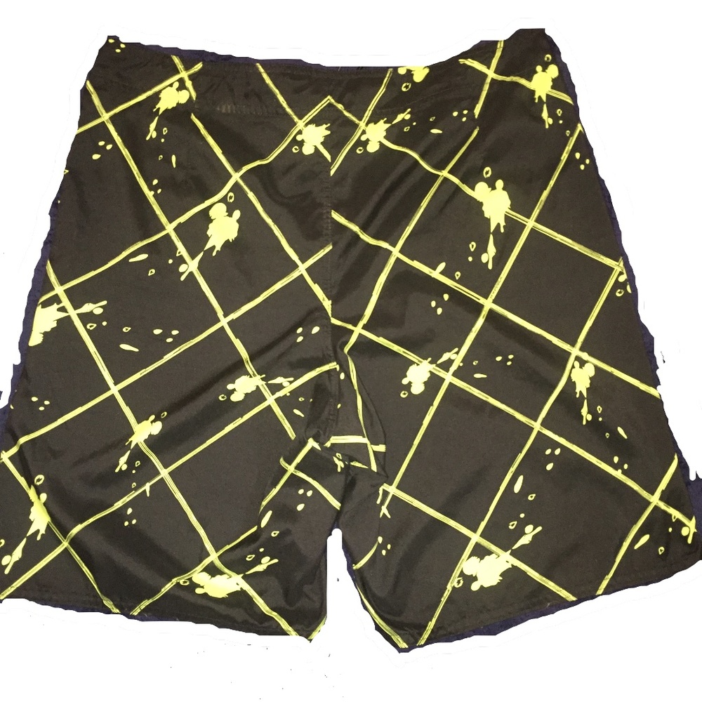 Black And Green Joe Boxer Mens Swim Shorts (Size 3